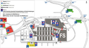 Taxi-München-eG Standplatz News Lageplan Taxistände Bauma