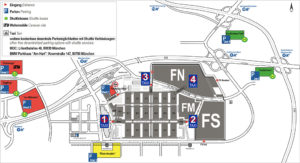 Taxi-München-eG Standplatz News Lageplan Bauma